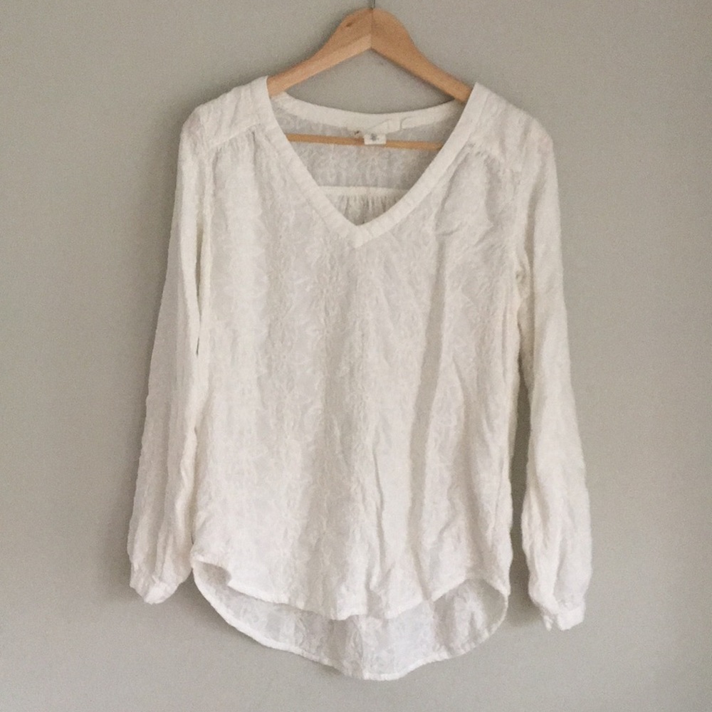 H&M | White top Size 4
